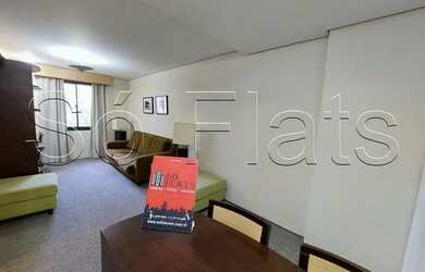 Imagem 2: Flat no Adagio Moema disponível para locação contendo 37m² 1 dormitório e 1 vaga de garage