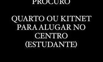 Imagem: Procuro quarto para estudante