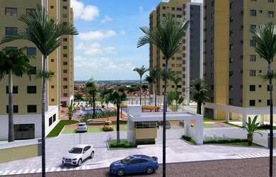 Imagem 7: Apartamento com 2 e 3 Quartos sendo 1 Suíte em Rosa dos Ventos no Condomínio Green Life Pa