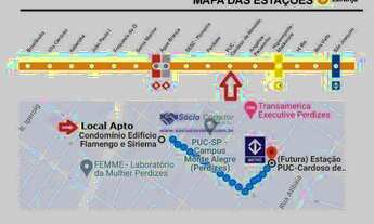 Imagem 2: Apartamento 97m² Condomínio Edificio Flamengo 3 dormitórios por R$ 710.000 - Perdizes - Sã