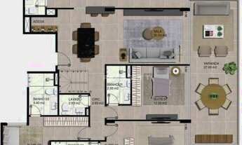 Imagem 6: Cobertura com 3 dormitórios à venda, 291 m² por R$ 5.790.000,00 - Lagoa - Rio de Janeiro/R