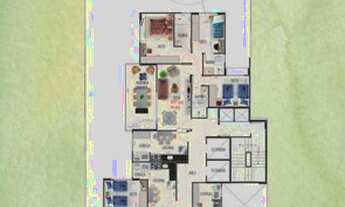 Imagem 2: Localização privilegiada - sala com varanda gourmet e duas suítes - 1 vaga