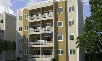 Imagem 2: Apartamento com 3 dormitórios à venda, 75 m² por R$ 265.000,00 - Guaribas - Eusébio/CE