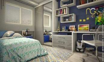 Imagem 4: Apartamento com 2 dormitórios à venda, 57 m² por R$ 340.000,00 - Guilhermina - Praia Grand