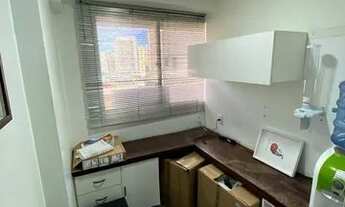 Imagem 5: Sala comercial com área própria de 58,51m² e área comum de 17,44m² e fração ideal de 1,145