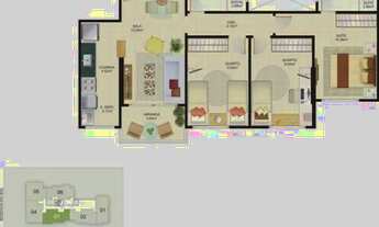 Imagem: Alugo apto. Na praia de Itaparica, 3 qtos