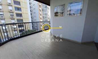 Imagem 3: Apartamento com 4 dormitórios para alugar, 280 m² por R$ 10.002,00/mês - Aparecida - Santo