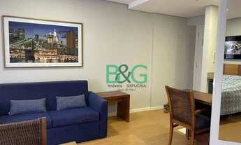 Imagem: Flat com 1 dormitório para alugar, 35 m²