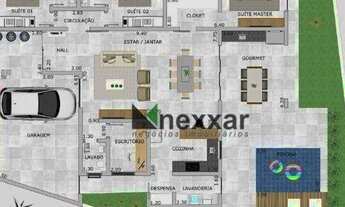 Imagem 2: Casa com 3 dormitórios à venda, 205 m² por R$ 1.460.000,00 - Condomínio Tabapuã - Valinhos