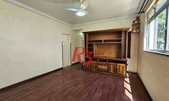 Imagem 2: Apartamento com 3 dormitórios à venda, 92 m² por R$ 400.000,00 - Boqueirão - Santos/SP