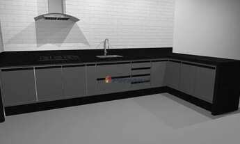 Imagem 5: Casa em condomínio com 3 dormitórios para alugar, 160 m² por R$ 5.200/mês - Campos do Camp