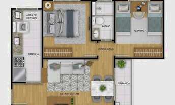 Imagem 2: Obras adiantadas, apartamento com 47m² 2 quartos no Jardim Nova Europa - Campinas, SP