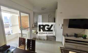 Imagem 2: Apartamento com 1 dormitório à venda, 48 m² por R$ 430.000,00 - Ponta da Praia - Santos/SP