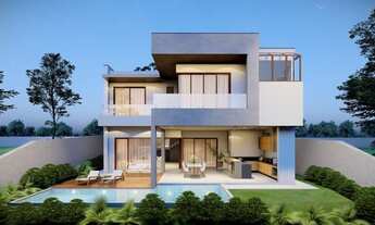 Imagem 5: Casa com 4 dormitórios à venda, 381 m² por R$ 3.200.000,00 - Condomínio Residencial Alphav