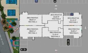 Imagem 6: Apartamento Syrah Resid (proprietária) - 14ª andar (nascente), 81m², 2 vagas + hobbybox