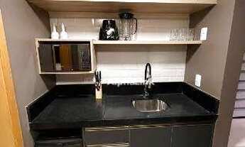 Imagem 3: Apartamento com 1 dormitório para alugar, 40 m² por R$ 3.520,00/mês - Alphaville - Barueri