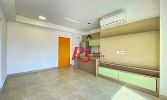 Imagem 5: Apartamento com 2 dormitórios para alugar, 73 m² por R$ 5.500,00/mês - Gonzaga - Santos/SP