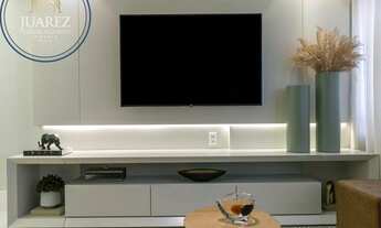 Imagem 4: COBERTURA FINAMENTE DECORADA E MODERNA 3/4 COM 2 SUÍTES E GABINETE EXCELENTE LOCALIZAÇÃO N