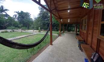 Imagem 4: Linda Chácara com casa térrea, nova, de madeira e localização linda em meio a natureza! Es