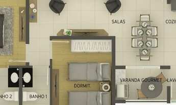 Imagem 7: à venda 2 quartos Jardim Santiago Indaiatuba