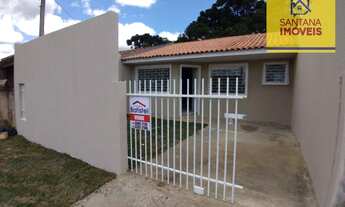 Imagem 2: Casa com 3 dormitórios à venda, 57 m² por R$ 189.000 - Jardim Três Rios - Campo Largo/PR