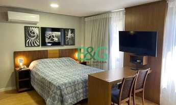 Imagem 2: Flat com 1 dormitório para alugar, 35 m² por R$ 4.080,00/mês - Moema - São Paulo/SP