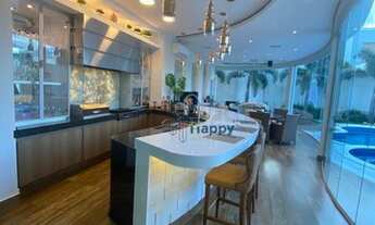 Imagem 4: Sobrado mobiliado com 4 dormitórios à venda, 440 m² por R$ 4.200.000 - Condomínio Villa Be