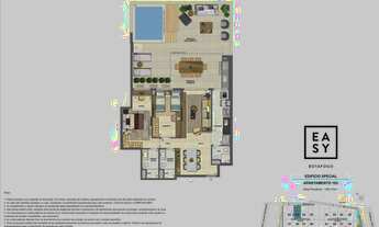 Imagem 2: Garden em Botafogo, Condomínio EASY, 2 quartos, 146m, R. Prof. Álvaro Rodrigues