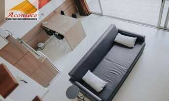 Imagem 7: Apartamento Duplex com 1 dormitório para alugar, 60 m² por R$ 5.300,00/mês - Brooklin - Sã