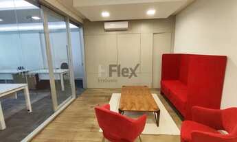 Imagem 2: Aluga conjunto mobiliado com 109,50m² de área útil no Escritórios Rio Negro Alphaville