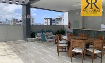 Imagem 4: Apartamento com 3 dormitórios à venda, 74 m² por R$ 560.000 - Aflitos - Recife/PE