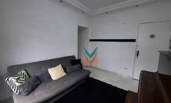 Imagem 2: Apartamento com 1 dormitório à venda, 51 m² por R$ 265.000,00 - Gonzaga - Santos/SP