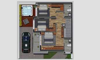 Imagem 4: Sobrado em construção | 108m²