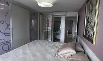 Imagem 6: Apto todo mobiliado,105m², Pos. Nascente Sul, 3qtos sendo 2 suítes+ wc de serv