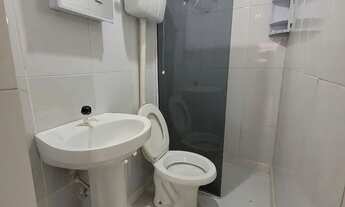 Imagem 3: ALUGA-SE KITNET GRANDE com cozinha, área de serviço, sala, banheiro, quarto e varanda