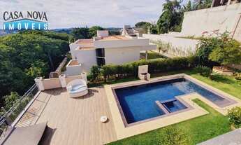 Imagem 2: Casa com 5 dormitórios para alugar, 450 m² por R$ 12.635,00/mês - Condomínio Estância Mara