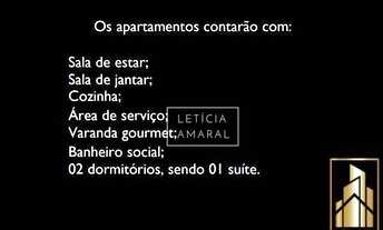 Imagem 3: Apartamento com 2 dormitórios à venda, 64 m² por R$ 250.000,00 - Recanto dos Barreiros - P