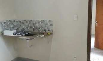 Imagem 2: Kitnete com quarto, cozinha e banheiro