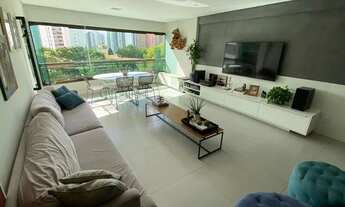 Imagem 3: Apartamento para aluguel tem 140 metros quadrados com 3 quartos em Graças - Recife - Perna