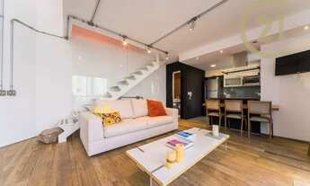 Imagem 2: Apartamento Loft venda e ou locação com 1 dormitório, 74 m² - venda por R$ 1.850.000 ou al