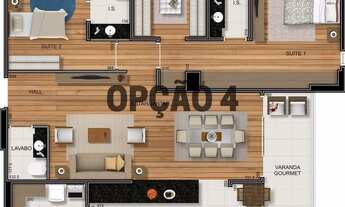Imagem 5: Apartamento com 3 dormitórios à venda, 124 m² por R$ 900.000,00 - Neva - Cascavel/PR