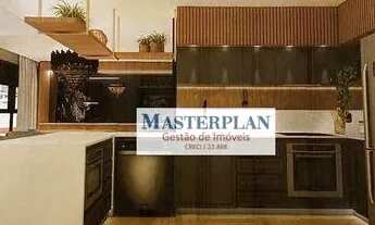 Imagem 6: Belíssimo apartamento com varanda 110 m2 a.u - 1 dormitório - 1 suíte - 2 vagas - R. Augus