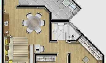 Imagem 2: Apartamento com 2 dormitórios à venda, 54 m² por R$ 238.000,00 - Bandeiras - Osasco/SP