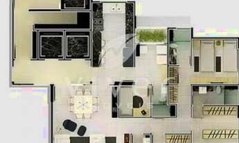 Imagem 2: Apartamento com 3 dormitórios à venda, 142 m² por R$ 883.664,00 - Lagoa Nova - Natal/RN