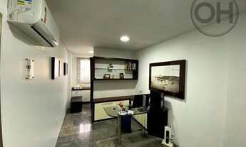 Imagem 4: Sala comercial com área própria de 58,51m² e área comum de 17,44m² e fração ideal de 1,145