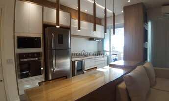 Imagem 4: Apartamento com 1 dormitório para alugar, 58 m² por R$ 5.275,00/mês - Cambuí - Campinas/SP