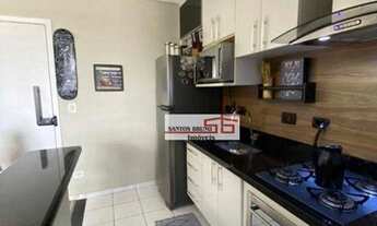 Imagem 5: Lindo apartamento 50 m² com 2 dormitórios planejados, sala com sacada, cozinha americana p