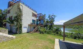 Imagem 6: Casa moderna em frente a lagoa, amplo terreno com trapiche, paraíso em Ibiraquera - Imbitu