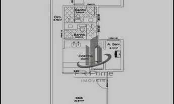 Imagem 7: Excelentes apartamentos com 2 quartos à venda, 90 m² por R$ 360.000 - Jardim Belvedere - V