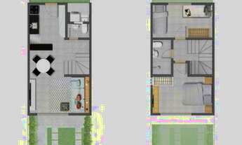 Imagem 4: Casa com 2 quartos à venda, 50 m² por R$ 245.000 - Guaratiba - Rio de Janeiro/RJ